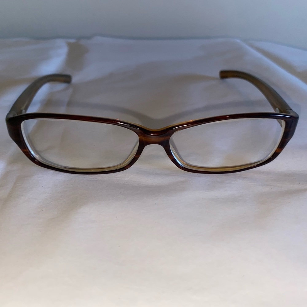 Calvin Klein Brown Plastic Eyeglass Frames  5507 215